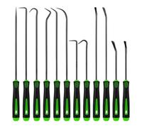 Kit d'outils de pick - Outil de démontage de précision - 12 crochets de voiture et outils de crochetage - Pour véhicule, voiture, berline, scooter, SUV, modélisme, meubles, atelier, garage