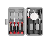 Kit d'outils de pick-up magnétique professionnel de 7 pièces, tiges d'aspiration flexibles pour enlever les joints avec sac de rangement, réparation automobile