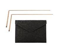 Kit d'outils de plongée en laiton 3/5 pièces avec sac pour la recherche d'eau et de trésor (3 pièces)