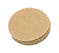 Kit d'outils de ponceuse à bol de 55 pièces avec patins de support de 2,5 cm et 5,1 cm, mousse d'interface souple, 50 disques de ponçage (grain 60/80/120/220/320), bois dur Ha