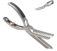 Kit d'outils de préparation des côtes, outil professionnel de retrait de membrane de côtes, accessoire de barbecue en acier inoxydable pour une préparation sans effort des côtes, design ergonomique