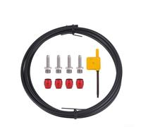 Kit d'outils de purge de frein compatible avec Sram Stealth-a-majig, aiguille de précision en acier inoxydable, ensemble complet avec tuyaux et adaptateurs pour service de frein hydraulique (C)
