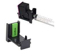 Kit d'outils de recharge d'encre universel avec pompe à seringue à pince d'aspiration, compatible avec les cartouches H P 816/817/802/21/22/304/650 122/305/60/61, conception ABS PP