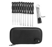 Kit d'outils de réglage de carburateur Kit de tournevis de réglage de réglage de carburateur professionnel en acier inoxydable avec sac de rangement pour fournitures de jardin