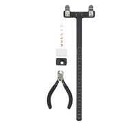 Kit d'outils de réglage de tir à l'arc Recurve Bow T Square Bow Règle pour Une Mesure précise et Un Alliage d'aluminium d'installation Facile