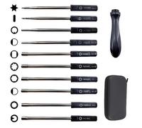 Kit d'outils de réglage du carburateur 10 pièces pour moteurs à 2 temps - Compatible avec les tronçonneuses et les tondeuses Husqvarna, Stihl, Echo 1 ensemble B