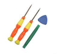 Kit d'outils de réparation 4 en 1 pour Nintendo Switch avec croix + 2,0 mm, triangle et outil de levier - Kit de démontage pour contrôle de jeu NS