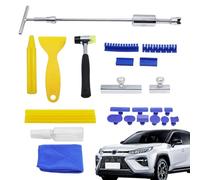 Kit d'Outils de Réparation de Bosses | Outil Multifonction pour Débosselage,Martellet D'Extraction Pour Réparer La Carrosserie,pour Moto Machine à Laver en Métal Débutants Professionnels de Détail