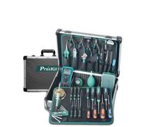 Kit d'outils de réparation de circuits professionnels, 39 pièces, boîtier en aluminium renforcé , PK-1305NH