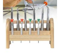 Kit d'outils de réparation de lunettes de 10 pièces avec support d'organisation, essentiel pour les réparations rapides à la maison ou un usage professionnel dans les magasins de lunettes