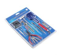 Kit d'outils de réparation de montre avec extracteur de goupille de maillon, outil de barre à ressort, ouvre-boîtier et tournevis, 16 pièces pour horlogers et amateurs de bricolage