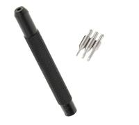 Kit d'outils de réparation de montre professionnel avec 4 broches interchangeables pour montre couronne tube insert extraction accessoire réparation instrument