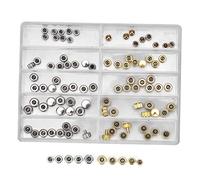 Kit d'outils de réparation de montres, Couronne Montre de rechange, Assortiment de Pièces de Couronne de Montre et Accessoires de Rechange