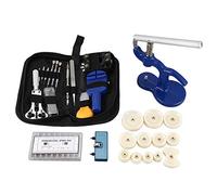 Kit d'outils de réparation de Montres Professionnel 405 pièces - Métal et PP, Comprenant Un Tournevis, Un ouvre-boîtier, Un extracteur de Connexion et Un Outil à goupille