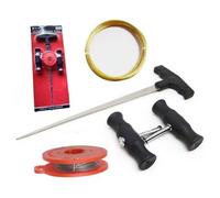 Kit d'outils de réparation de pare-brise, outil de découpe de pare-brise avec poignée, adapté aux outils automobiles, kit d'outils