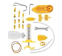 Kit d'outils de Réparation de Purge d'Huile Minérale de Frein à Disque de Vélo Hydraulique, Huile Xtech, Kit de Purge de Frein