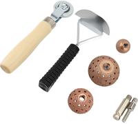 Kit d'outils de réparation de rustines de pneu 25mm 42mm 55mm Rouleau de polissage pour pneus