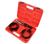 Kit d'outils de Réparation de Segment de Piston de Moteur, Ensemble de Compresseur de Segment de Piston 6 Pinces à Cliquet de Taille de Bande Haute dureté pour l'entretien de la Voiture
