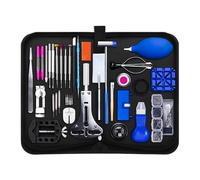 Kit d'outils de réparation d'ouvre-montre, couteau à levier d'horloge, tournevis broche marteau pince épiler, accessoires liaison bracelet d'horloger 265 pièces
