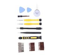 Kit d'outils de réparation multifonctions, mini-tournevis professionnel et assortiment d'embouts, kit de douilles avec 20 embouts et 8 douilles pour le démontage d'appareils