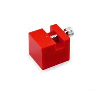 Kit d'outils de retrait de maillons de montre pour des ajustements rapides et précis du bracelet - Convient à diverses marques de montres - Portable et léger - Pour les réparations (rouge)