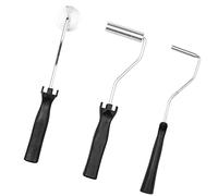 Kit d'outils de rouleaux en fibre de verre, 3 pièces, ensemble de rouleaux à bulles de stratification en résine de fibre de verre, outils de lissage de peinture de stratification