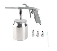 Kit d'outils de sablage à air Professionnel pour sableuse pour Un Nettoyage et Un Polissage efficaces des Surfaces en Alliage d'aluminium léger et Portable