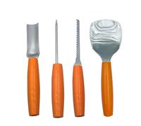 Kit D'outils De Sculpture De Citrouuille En Acier Inoxydable, Ensemble D'outils De Lanterne De Citrouille, Coupe De Décoration D'halloween