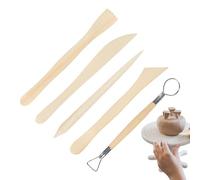 Kit d'outils de sculpture en argile pour poterie, poterie, céramique et bois - Accessoires pour sculpture en bois et céramique - Pour modeler, former, construire, art et ha