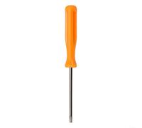 Kit d'outils de sécurité T8 en acier au chrome vanadium pour tournevis Torx avec embout de trou de broche pour réparation de console de jeu et modification d'appareil, poignée noire, longueur 100 mm