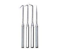 Kit d'outils de sélection automatique - Outils de crochet en acier de précision - Kit de retrait de joint 4 pièces | Extracteur de joints toriques automobiles, choix de réparation pour l'entretien des