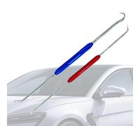 Kit d'outils de sélection automobile avec crochet et médiator de précision 2 pièces pour retirer les joints toriques, outil de retrait de crochet et pic antidérapant, jeu