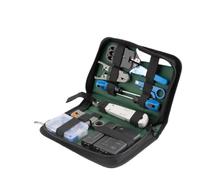 Kit d'outils de sertissage Cat5 RJ45, testeur de réseau, Outil de poinçonnage, dénudeurs de câbles, Tournevis, connecteurs K1, fiches Bottes