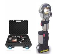 Kit d'outils de sertissage hydraulique électrique - Pince à sertir efficace pour cosses et fils électriques Gamme de 16 à 300 m², acier moulé