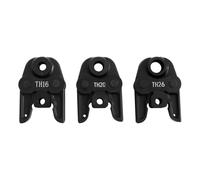 Kit d'outils de sertissage - Mâchoires de sertissage TH - Kit d'outils de sertissage - 3 tailles - Pour tube en cuivre PEX, tuyau composite en aluminium, avec coupe-tube et ressort de flexion - 8,3 kg