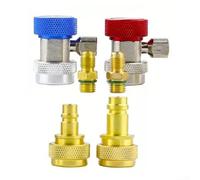 Kit d'outils de service AC, avec adaptateur de connexion rapide, pour conversion de système de climatisation R134a R1234yf