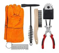 Kit d'outils de soudure, outils de nettoyage des éclaboussures de soudure, kit d'élimination de la rouille pour l'électronique, l'automobile, les travaux manuels, la maison, l'industrie et