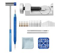 Kit d'outils de suppression de maillons de montre, kit de suppression de maillons de montre,Kit de réparation de montre 41 pièces, outil de retrait de bracelet de montre | Kit d'outils de montre Porta