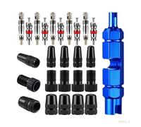 Kit D'outils De Suppression De Noyau De Valve Outil De Serrage De Noyau De Valve De Vélo Valve Presta Pour Application De Pneu De Vélo De