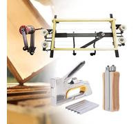 Kit d'outils de tendeur de fil pour cadre de ruche, comprend un outil de tirage de fil et une agrafeuse robuste