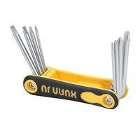 Kit D'outils de Tournevis Pliant de Poche Universel 8 en 1 Embouts de Tournevis Cruciformes Portables Phillips pour L'entretien