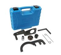 Kit d'outils de verrouillage d'arbre à cames 9 pièces compatible avec BMW 4 cylindres/8 cylindres diesel N47 N47S N57 N57S 120d 325d 530d 1, 3, 5, 7 Series, X1, X3, X5, X6 Series