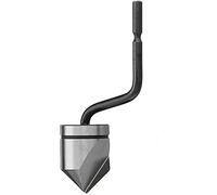 Kit d'outils d'ébavurage multifonctionnel pour tête de chanfreinage pour métal, aluminium et bois, grattoir à fraiser pour percer des trous pour résine