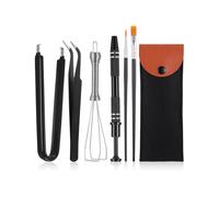 Kit D'Outils Démontage Clavier, Extracteur Touches, Extracteur D'Interrupteurs, Stylo Lubrification, Brosse Nettoyage, Pince à Quatre Mâchoires et