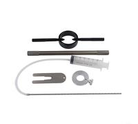 Kit d'outils d'entretien de fourche pour motos avec mesure précise du niveau d'huile, purge de tige d'amortisseur et compression à ressort pour cartouche et fourches inversées