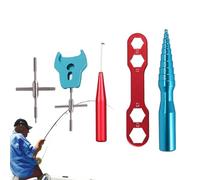 Kit d'outils d'entretien de moulinets de pêche | Accessoires de pêche Équipement de réparation - Outils pour l'entretien des moulinets de pêche, pour la compétition de pêche, l'atelier, les pêcheurs