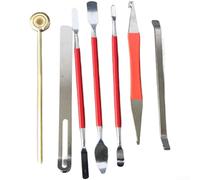 Kit d'outils d'entretien pour saxophone, flûte, clarinette, hautbois, Blackpipe avec crochet coussin et outils de réglage des clés (7 pièces)