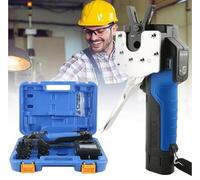 Kit d'outils d'évasement électrique, outil d'évasement en cuivre 1/4" - 3/4", jauge d'évasement, 5 tailles de pinces, protection intelligente multicouche, batterie grande capacité 2200 mAh,8Collets