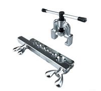 Kit d'outils d'évasement en alliage, tailles de tuyau y compris 3/16 1/4 5/16 3/8 7/16 1/2 et 5/8 pour créer des évasements précis à 45°