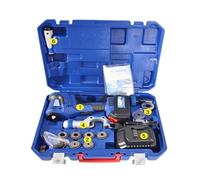 Kit d'outils d'évasement, Extenseur électrique, tube en cuivre, cloche, bouche de tasse, perceuse à main, extenseur, batterie au lithium(WK-E800AM-L (chuck type) electric)